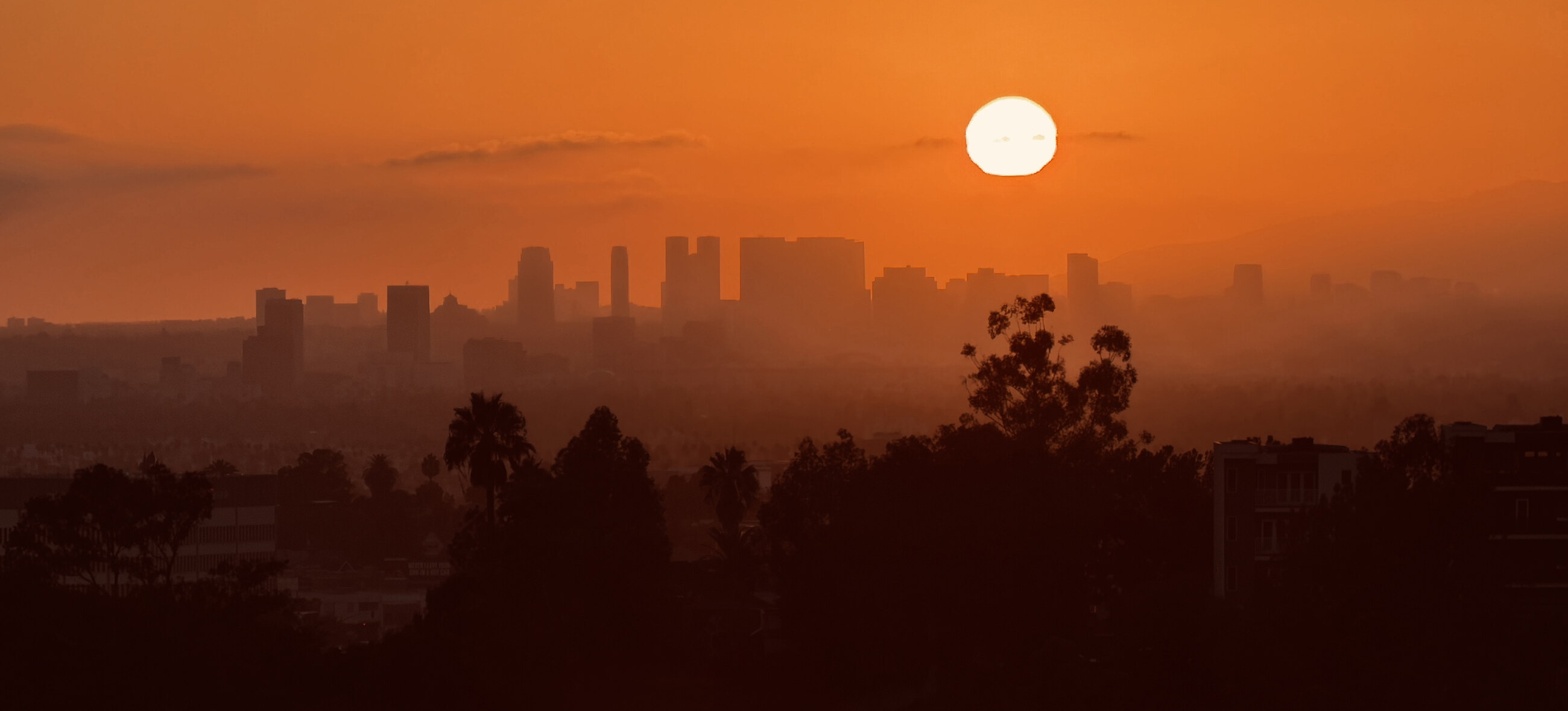 Los Angeles at dusk